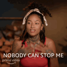 Nobody Can Stop Me Alicia GIF - Nobody Can Stop Me Alicia The One That Got Away GIFs