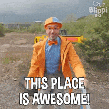 This Place Is Awesome Blippi GIF - This Place Is Awesome Blippi Blippi Wonders Educational Cartoons For Kids GIFs