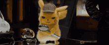 Pikachu Magnifying GIF - Pikachu Magnifying Detective GIFs