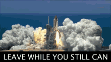 Leave Shuttle GIF - Leave Shuttle Leave While You Still Can GIFs
