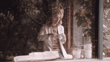 Coffee Moment Thinking GIF - Coffee Moment Thinking Reflection GIFs