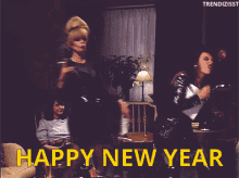Happy New Year New Years Eve GIF - Happy New Year New Years Eve Ab Fab GIFs