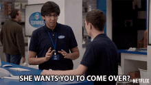 She Wants You To Come Over Really GIF - She Wants You To Come Over Really Yeah Right GIFs