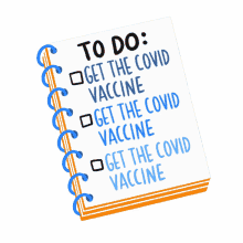 to do list get the covid vaccine covid covid19 covid19vaccine