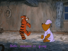 Welcome Group GIF - Welcome Group Tigger GIFs