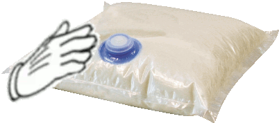 Bagged Milk Slapping Sticker - Bagged Milk Slapping Stickers