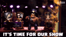 Its Time For Our Show Barbarian GIF - Its Time For Our Show Barbarian Clash Of Clans GIFs