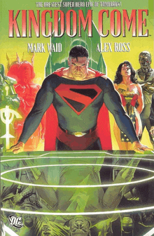 a comic book called kingdom come by alex ross and mark waid