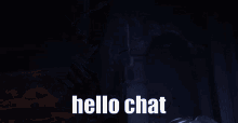 Lappland Arknights Hello Chat GIF