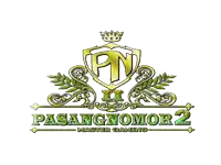 a logo for pasangnomor 2 master gaming has a crown on top