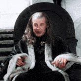 Denothor Lord Of The Rings GIF - Denothor Lord Of The Rings Return Of The King GIFs