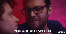 You Are Not Special Theo Stockman GIF - You Are Not Special Theo Stockman Josh GIFs