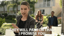 They Will Pay For That I Promise You Lauren German GIF - They Will Pay For That I Promise You Lauren German Chloe Decker GIFs