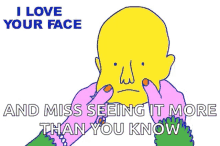 Love Your Face Squish GIF