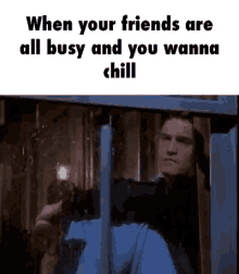 Sad When Your Friends Are All Busy GIF