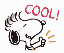 Cool Snoopy GIF