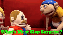 Sml Marvin GIF - Sml Marvin Whats Meat Slop Surprise GIFs