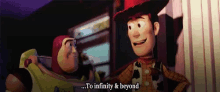 Woody Buzz GIF - Woody Buzz To Infinity And Beyond GIFs