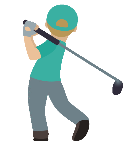 Golfing Joypixels Sticker - Golfing Joypixels Playing Stickers