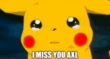 Axl Pokemon GIF - Axl Pokemon I Miss You GIFs