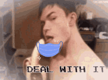 Banana Meme Deal With It GIF - Banana Meme Deal With It Mask GIFs