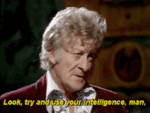 Third Doctor Jon Pertwee GIF - Third Doctor Jon Pertwee Intelligence GIFs