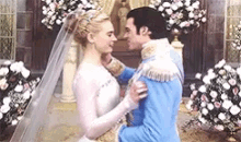 Cinderella Marriage GIF - Cinderella Marriage Kiss GIFs