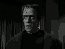 Frankenstein Blanqueo De Ojos GIF - Voletar Ojos Girar Ojos Blaquear Ojos GIFs