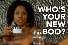 Who'S Your New Boo? GIF - Beauty And The Baller Beauty And The Baller Gifs Diandra Lyle GIFs