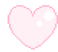 Heart 8bit Sticker - Heart 8bit Love Stickers