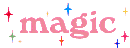 Magic Colorful Sticker - Magic Colorful Text Stickers