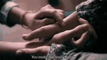 Hands You Make Me Reallyhappy GIF