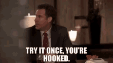 Try It Once Youre Hooked Stare GIF - Try It Once Youre Hooked Stare Hooked GIFs