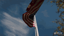 American Flag Fear Street GIF - American Flag Fear Street Waving Flag GIFs