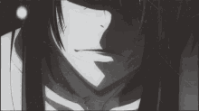 a close up of a person 's face with a smile on their face