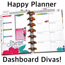 Happy Planner Planner Babe GIF - Happy Planner Planner Babe Dashboard GIFs