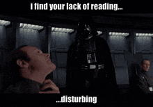 Darth Vader Reading GIF - Darth Vader Reading Disturbing GIFs