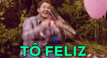 Tô Feliz / Parks And Recreation Chris Pratt GIF - Im Happy Happiness Parks And Recreation GIFs