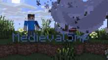 a screenshot of a minecraft game called medievalcomp