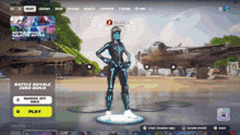a screen shot of a video game called battle royale zero build