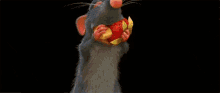 Now That Is One Tasty Combination GIF - Ratatouille Cheese Strawberry GIFs