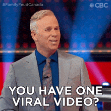 You Have One Viral Video Gerry Dee GIF - You Have One Viral Video Gerry Dee Family Feud Canada GIFs