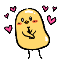 Cute Lovely Sticker - Cute Lovely Chick Stickers