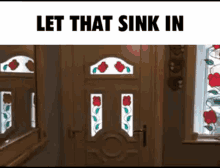 sink deep emotional door open