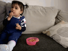 Eater Hungry Baby GIF - Eater Hungry Baby Snacks GIFs