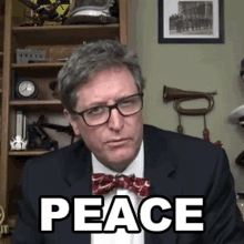 Peace Lance Geiger GIF - Peace Lance Geiger The History Guy GIFs