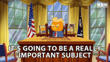 Its Going To Be A Really Important Subject Ronald T Rump GIF