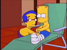 Milpool Simpsons GIF - Milpool Simpsons Bart Of Darkness GIFs