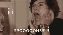 Spoons Harry Styles GIF - Spoons Harry Styles Scream GIFs