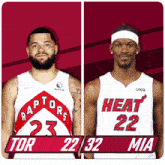 Toronto Raptors (22) Vs. Miami Heat (32) First-second Period Break GIF - Nba Basketball Nba 2021 GIFs